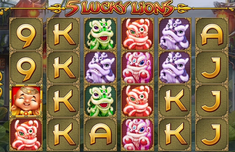 5 Lucky Lions - Tựa game nổ hũ độc đáo và hấp dẫn