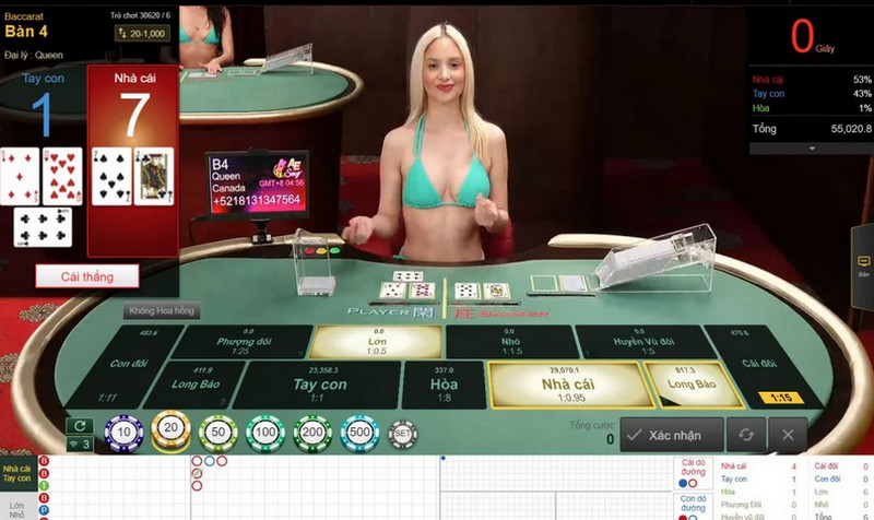 Sexy Baccarat online
