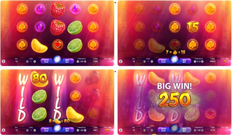 Berry Burst - Tìm hiểu những loại trái cây thú vị trong game slot