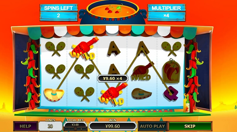 Slot game Chili Eruption - Khiêu vũ trên sa mạc nóng bỏng trong game quay thưởng