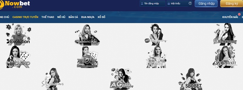 Casino trực tuyến đa dạng game chơi Nowbet