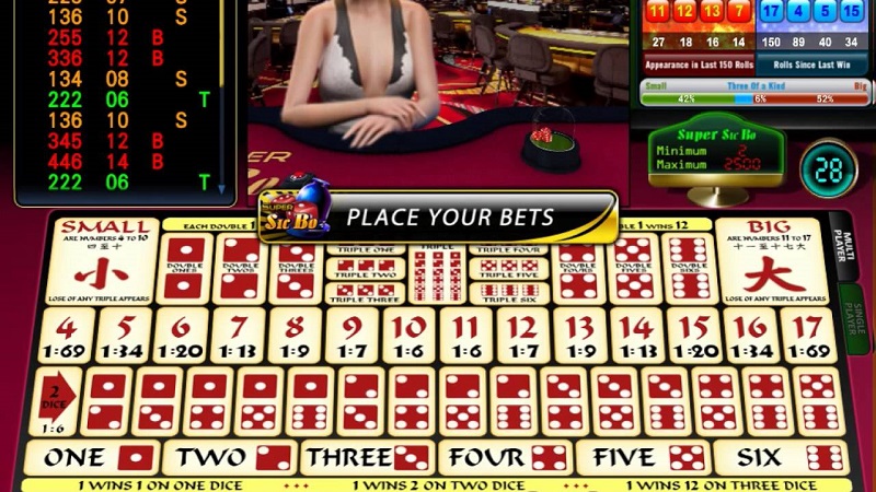 Tựa game casino online Yeebet rất đa dạng