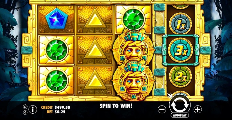 Game nổ hũ Aztec Gems có chủ đề chinh phục bộ lạc trong rừng